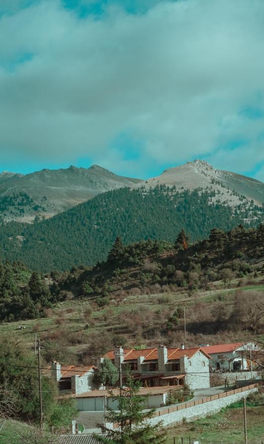 Apartmán Mezonetes Helmos Ano Lousoi Exteriér fotografie