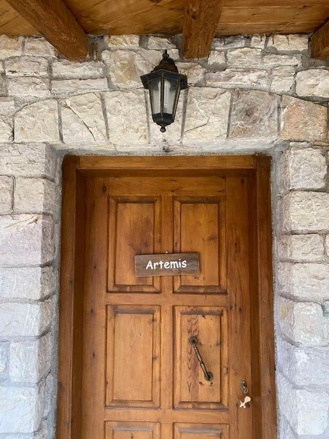 Apartmán Mezonetes Helmos Ano Lousoi Exteriér fotografie