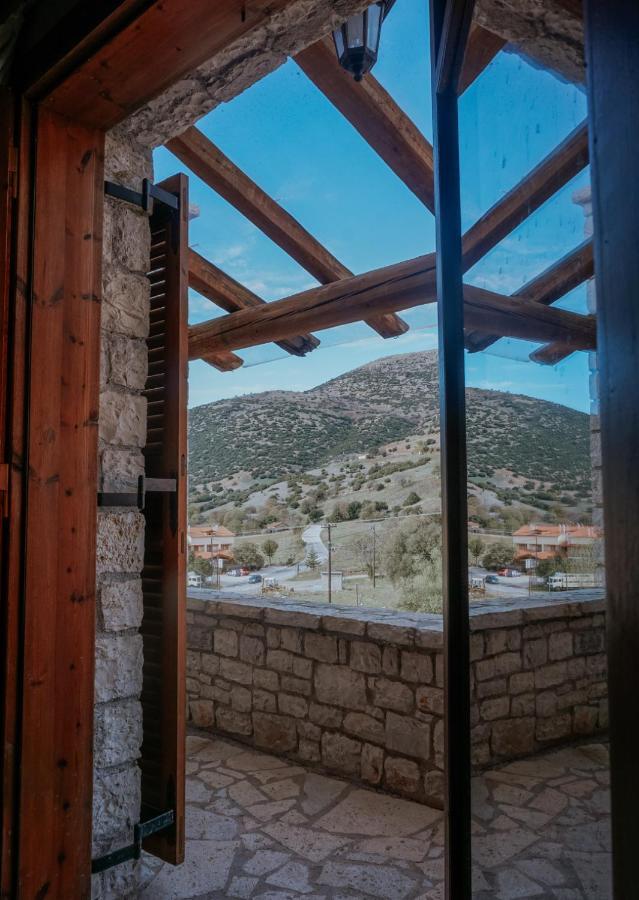 Apartmán Mezonetes Helmos Ano Lousoi Exteriér fotografie