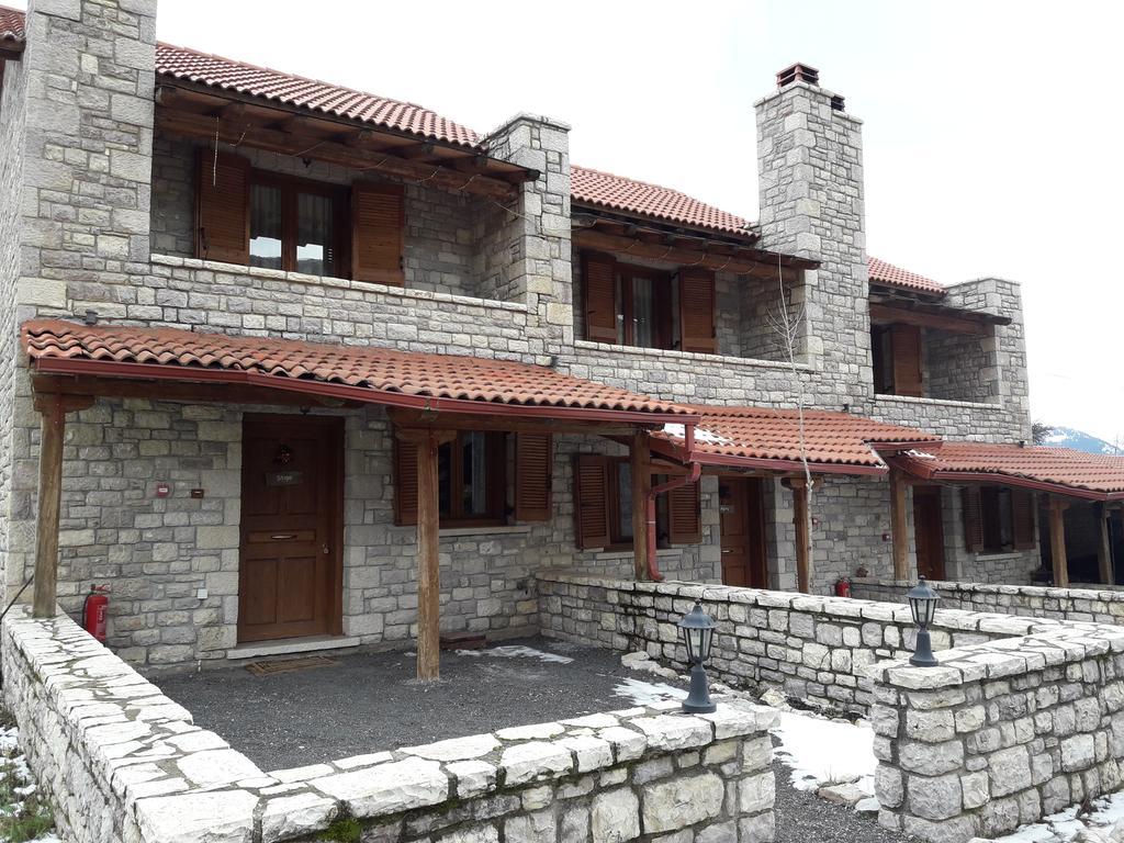 Apartmán Mezonetes Helmos Ano Lousoi Exteriér fotografie